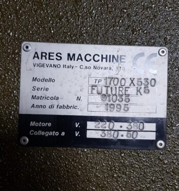 ARES FUTURE K5 Trancia a ponte - immagine 3